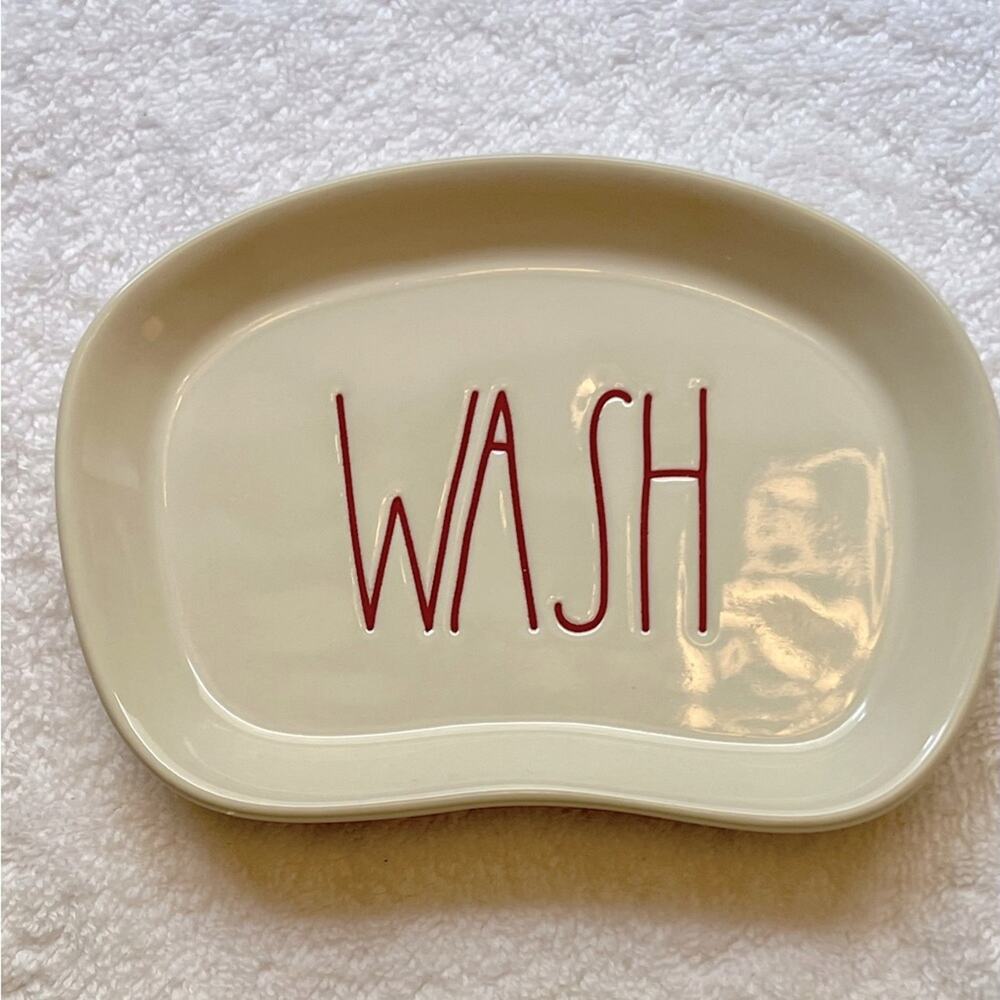 Rae Dunn Wash soap dish